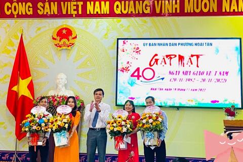 Gặp mặt kỷ niệm 40 năm ngày Nhà giáo Việt Nam (20/11/1982-20/11/2022)